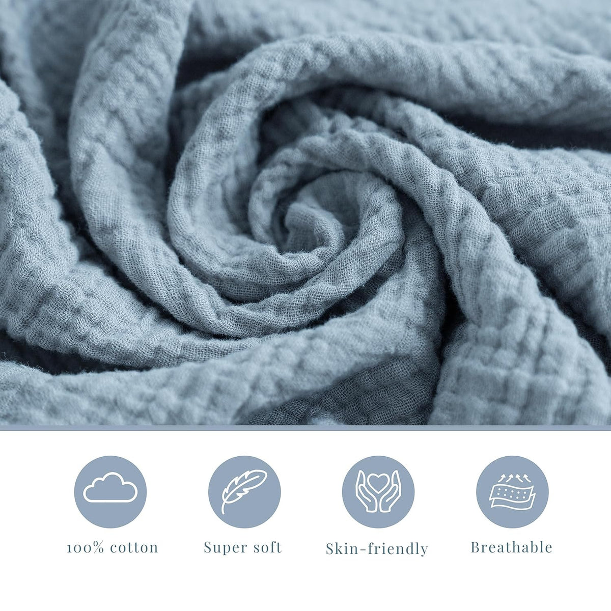 3 Pack Muslin Changing Pad Covers for Baby Boys and Girls 100% Cotton, Soft & Breathable, Easy to Put On & Off, Machine Washable, Baby Nursery Diaper Changing Table Sheet (Leaf)