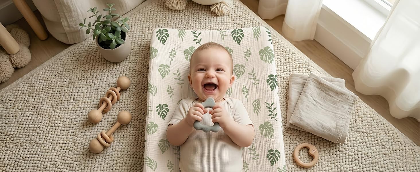 Muslin Changing Pad Covers